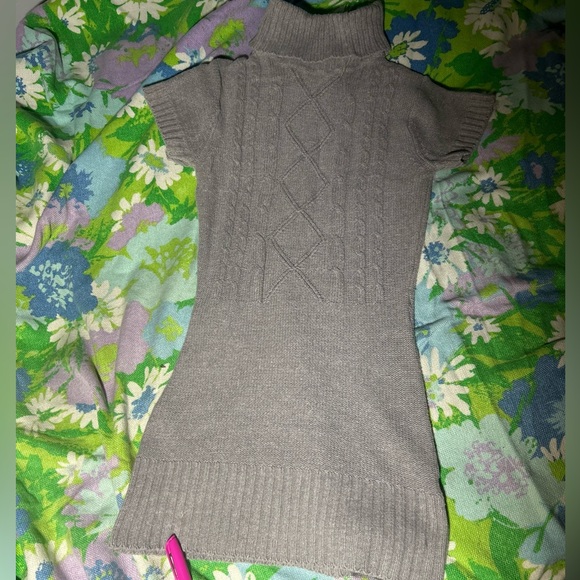 Turtleneck Sweater Dress Micro Mini or Tunic - Picture 2 of 8